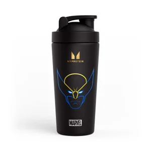 Vaso mezclador de metal reciclado Wolverine de Myprotein - Negro - Option Wolverine