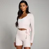Camiseta cruzada Tempo para mujer de MP - Rosa bebé