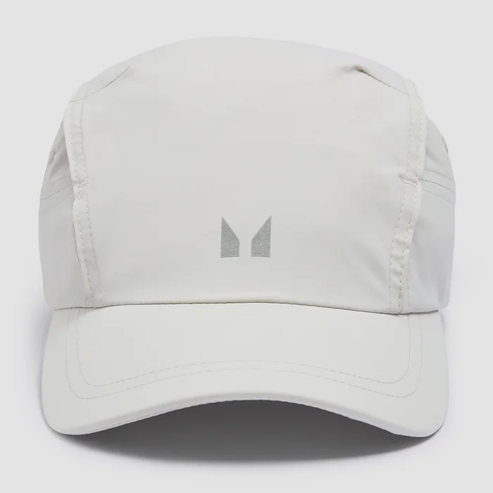 Gorra de correr tejida con ventilación de MP - Gris cromo