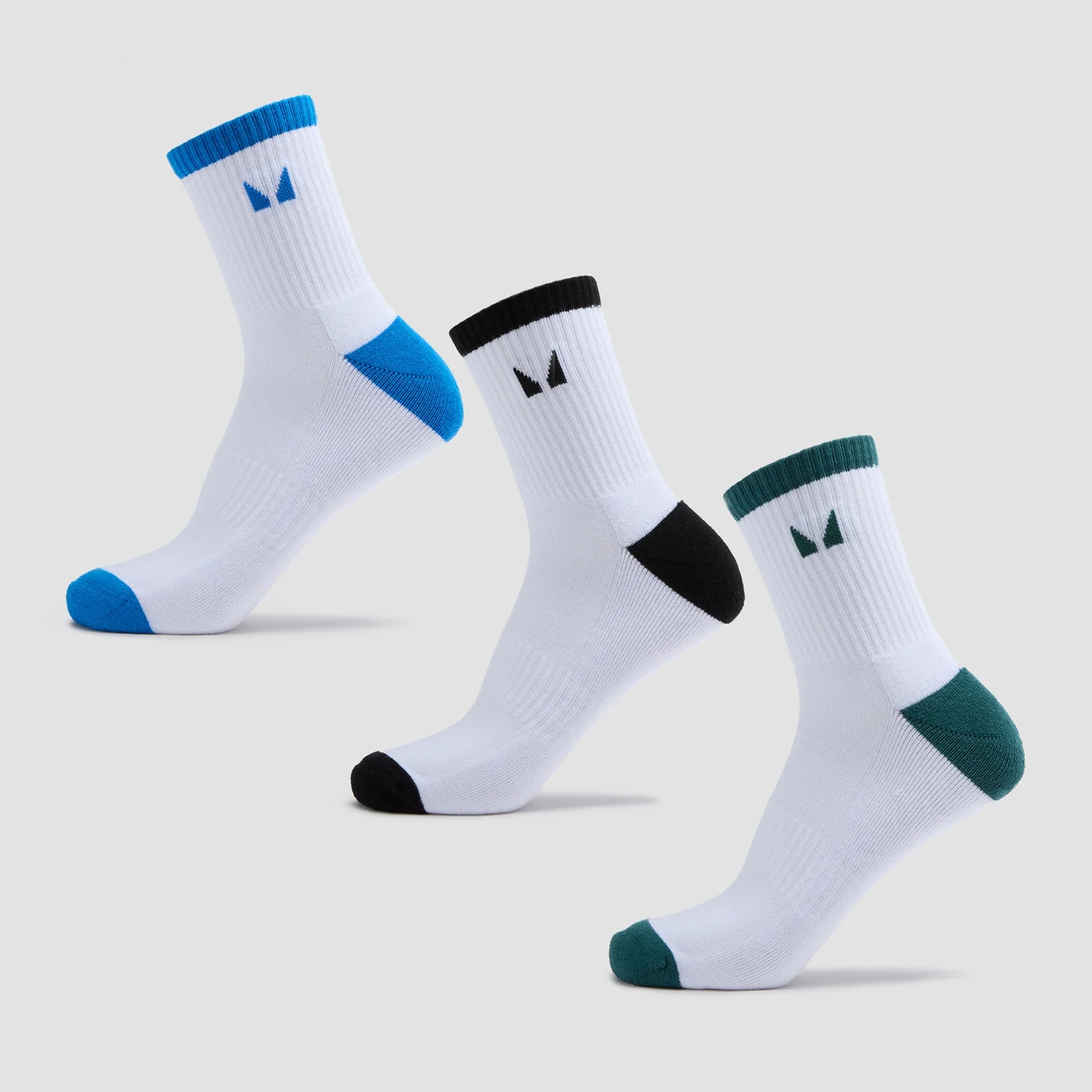 Calcetines con puntera de color de MP - Multi - UK 6-8 - multi Imagen 1