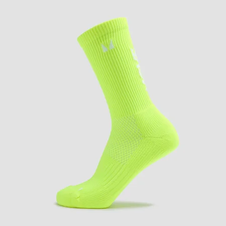 Calcetines de correr Move Club de MP (paquete de 1) - Amarillo