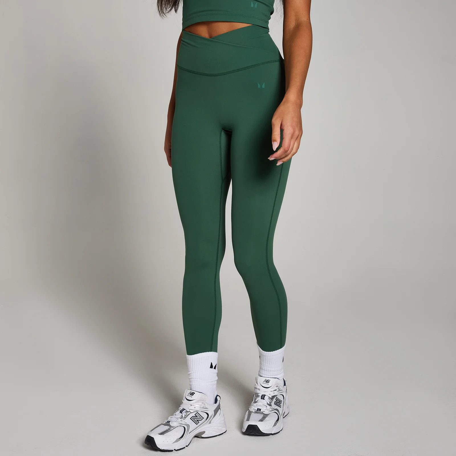 Mallas Tempo para mujer de MP - Verde carrera - XS Imagen 1