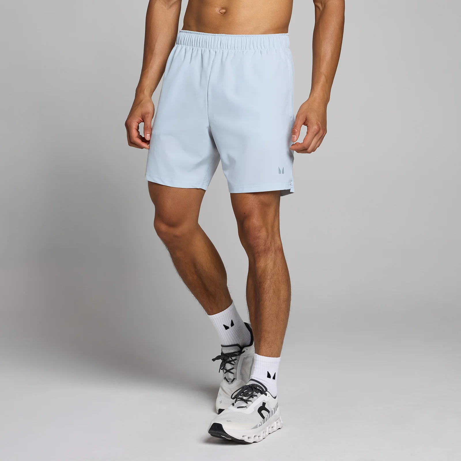 Pantalón corto con tiro de 18 cm Tempo para hombre de MP - Gris hielo - XS Imagen 1