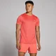 Camiseta jaspeada Tempo para hombre de MP - Rojo coral