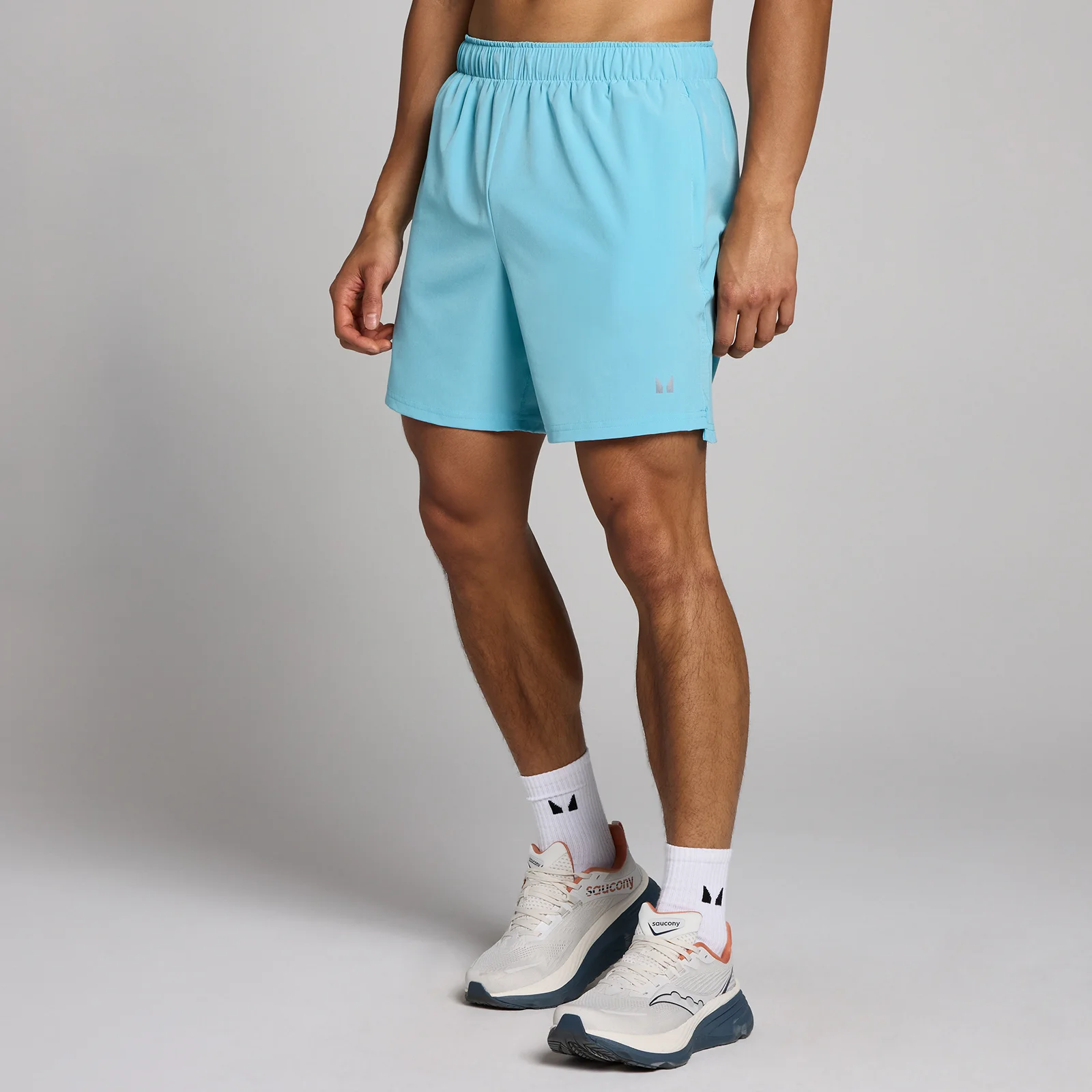Pantalón corto con tiro de 18 cm Tempo para hombre de MP - Cian - XL Imagen 1