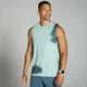 Camiseta de tirantes de rejilla con estampado gráfico Velocity para hombre de MP - Neblina grisáceo