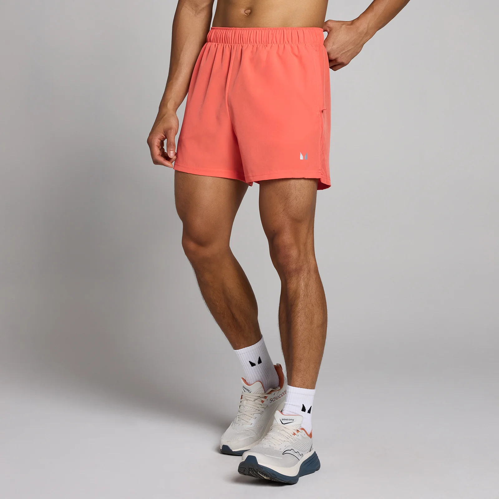 Pantalón corto con tiro de 13 cm Tempo para hombre de MP - Rojo coral - XL Imagen 1