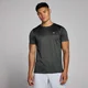 Camiseta jaspeada Tempo para hombre de MP - Negro lavado