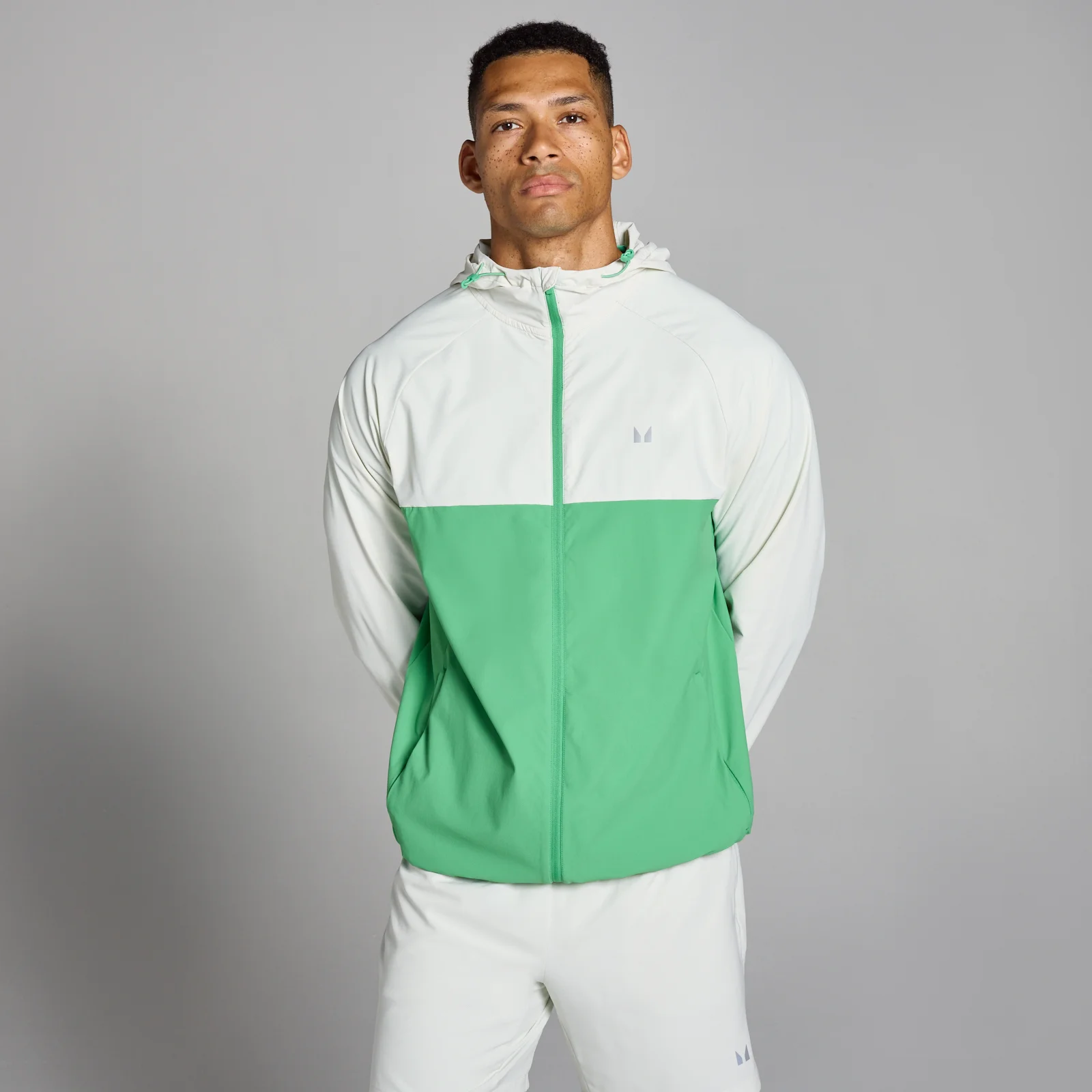 Chaqueta bitonal Velocity para hombre de MP - Verde fresco - XS Imagen 1