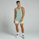 Camiseta de tirantes con panel Tempo para hombre de MP - Verde pálido