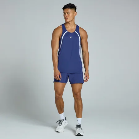 Camiseta de tirantes con panel Tempo para hombre de MP - Atardecer