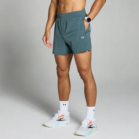 Pantalón corto Velocity con tiro de 13 cm para hombre - Pizarra oscuro