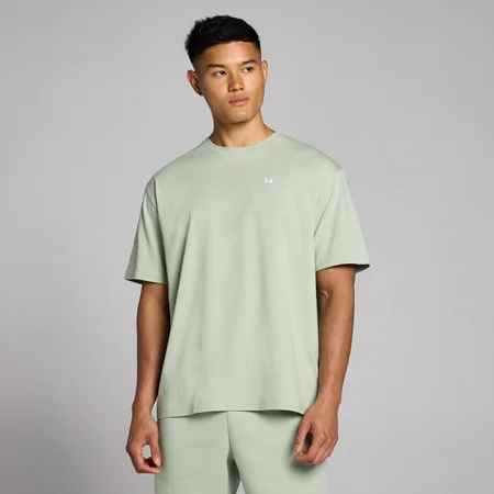 Camiseta extragrande Rest Day para hombre de MP - Verde pastel