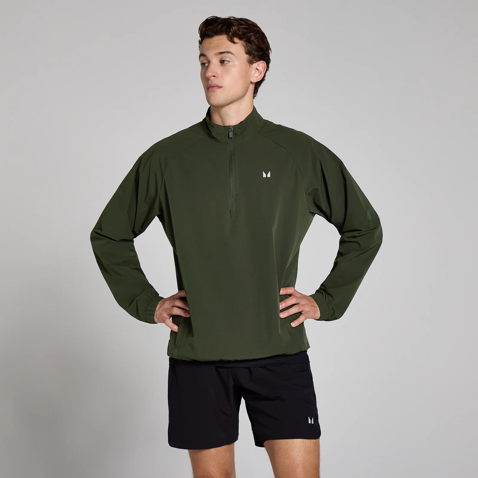 Cortavientos ligero para hombre de MP - Verde bosque - XS Imagen 1