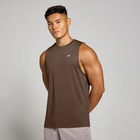 Camiseta de tirantes de entrenamiento para hombre de MP - Chocolate