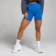 Pantalón corto de cintura alta Tempo para mujer de MP - Azul verdadero