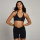 Sujetador deportivo con espalda abierta y cuello halter Tempo para mujer de MP - Negro