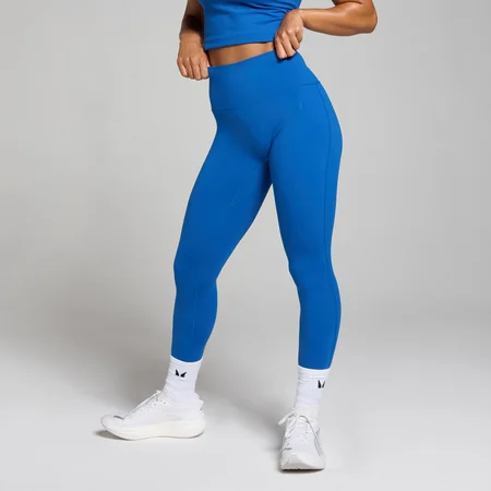 Mallas de cintura alta Tempo para mujer de MP - Azul verdadero