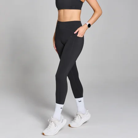 Mallas con bolsillo Velocity para mujer de MP - Negro