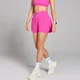 Pantalón corto de correr plisado Velocity para mujer de MP - Rosa violáceo
