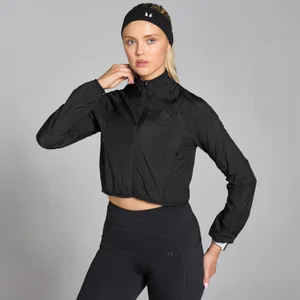 Cazadora corta cortavientos de corte ajustado Velocity para mujer de MP - Negro - Size XS