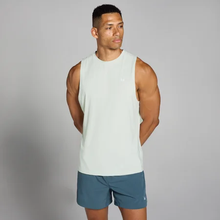 Camiseta de tirantes de entrenamiento para hombre de MP - Verde neblina