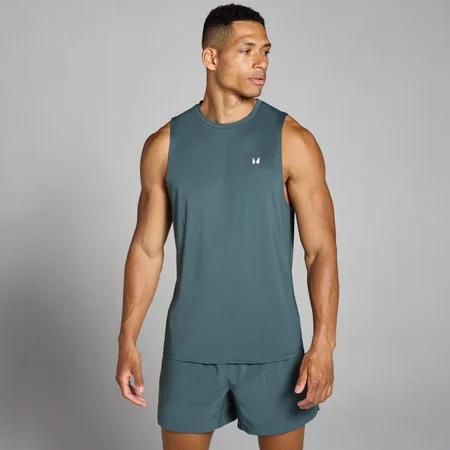 Camiseta de tirantes de entrenamiento para hombre de MP - Pizarra oscuro