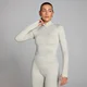 Chaqueta sin costuras con cremallera integral Shape para mujer de MP - Ceniza