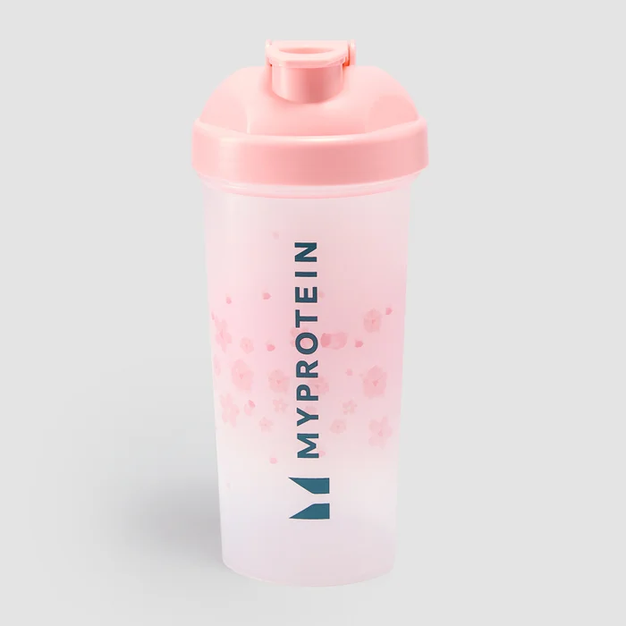 Vaso mezclador de plástico Cherry Blossom de Myprotein - Rosa