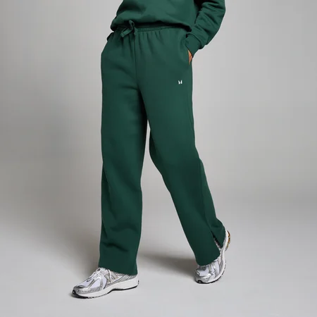 Pantalón deportivo de pernera recta Basics para mujer de MP - Verde carrera