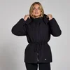 Chaqueta corta con cintura ajustable para mujer de MP - Negro