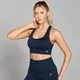 Sujetador deportivo sin costuras Shape para mujer de MP - Zafiro oscuro