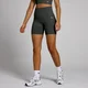 Pantalón corto de ciclismo sin costuras Shape para mujer de MP - Negro sombra