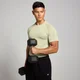 Camiseta de tirantes y sin costuras con estampado gráfico de pilares Tempo para hombre de MP - Salvia cálido