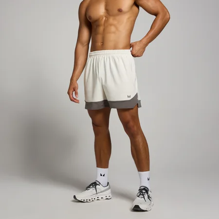 Pantalón corto con tiro de 13 cm y estampado de pilares Tempo para hombre de MP  - Neblina