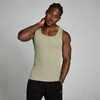 Camiseta de tirantes de canalé ceñida a los músculos para hombre de MP - Salvia intenso