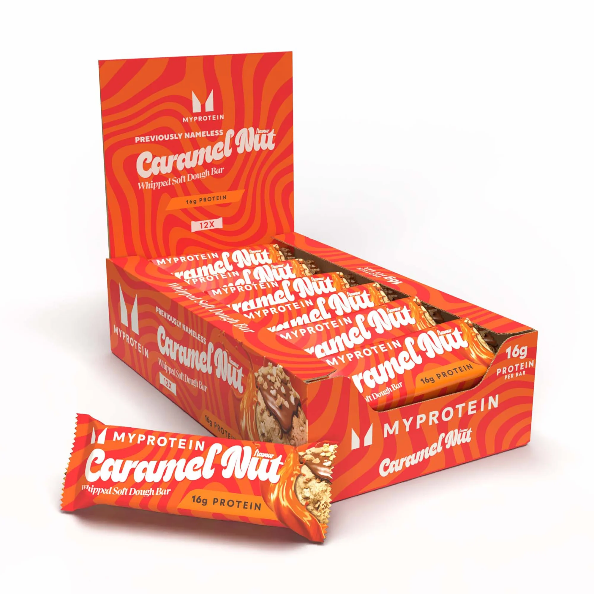 La Barrita Myprotein - 12Barritas - Caramelo y Nuez Imagen 1