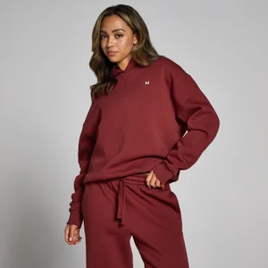 Sudadera extragrande con capucha Basics para mujer de MP - Cereza - Size M