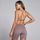 Sujetador deportivo con tirantes Tempo para mujer de MP - Moca
