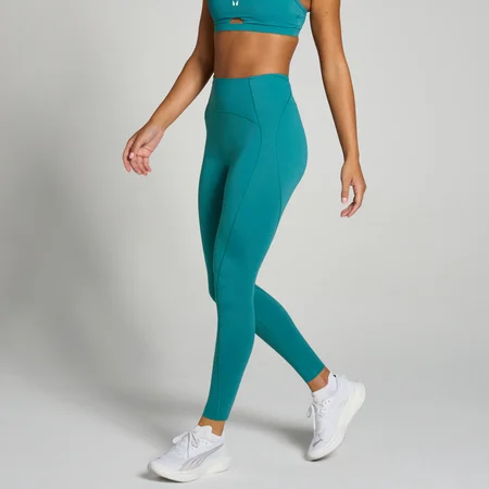 Mallas de costuras curvadas Tempo Ultra para mujer de MP - Turquesa