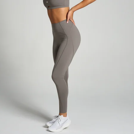 Mallas de costuras curvas Tempo Ultra para mujer de MP - Trufa oscuro