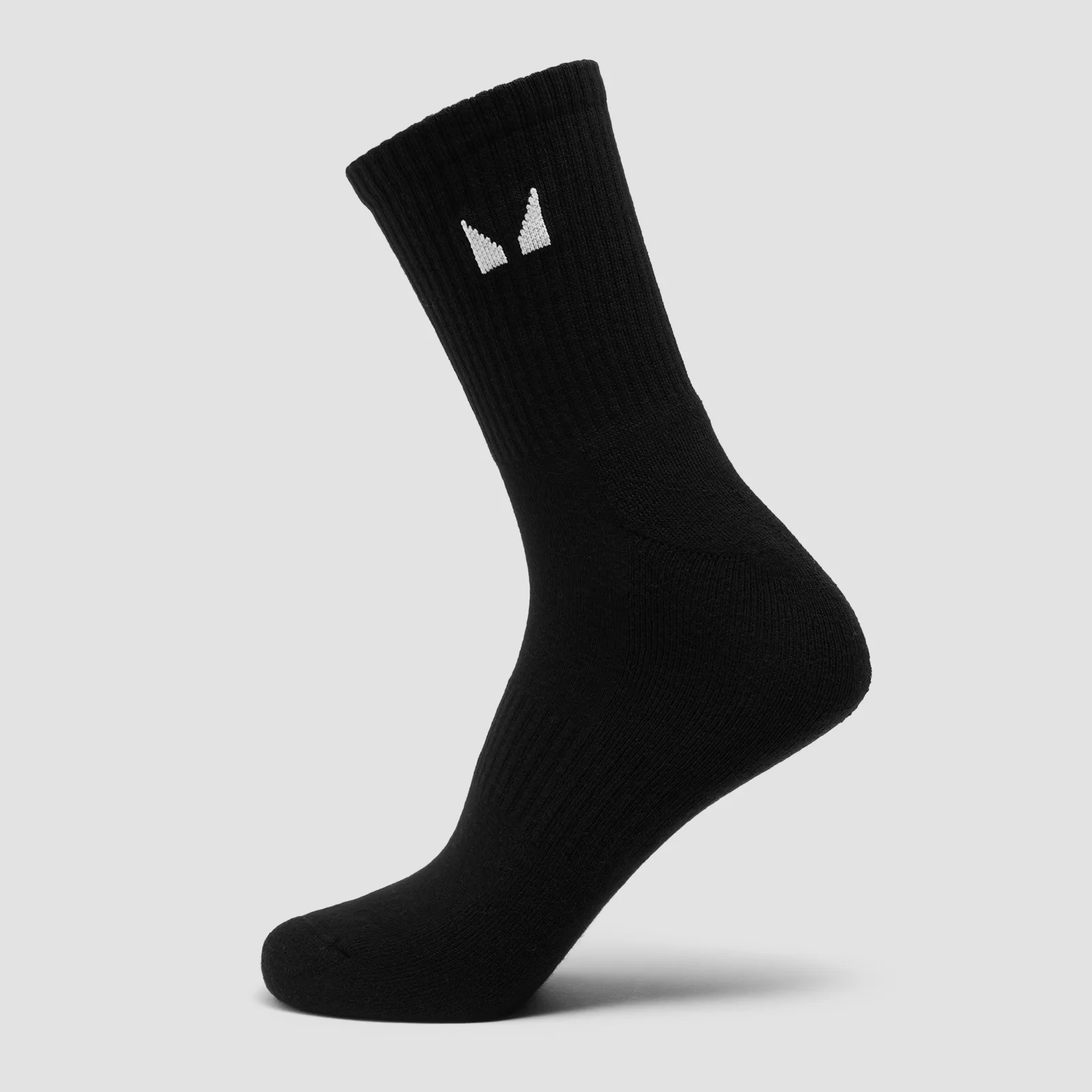 MP Unisex Crew Socks (1 Pack) - Black - UK 9-11 Imagen 1