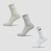 Calcetines unisex clásicos de MP (paquete de 3) - Gris/matcha/blanco