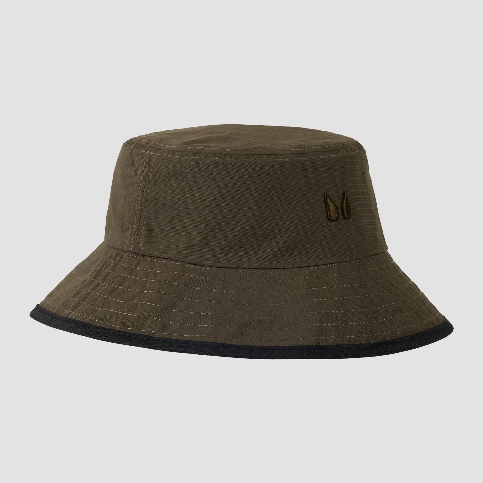 Sombrero de pescador reversible de MP - Negro/verde bosque Imagen 1