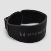 Cinturón de levantamiento con velcro de MP - Negro