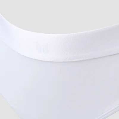 Tanga de talle medio para mujer de MP (paquete de 5) - Blanco - M Imagen 6