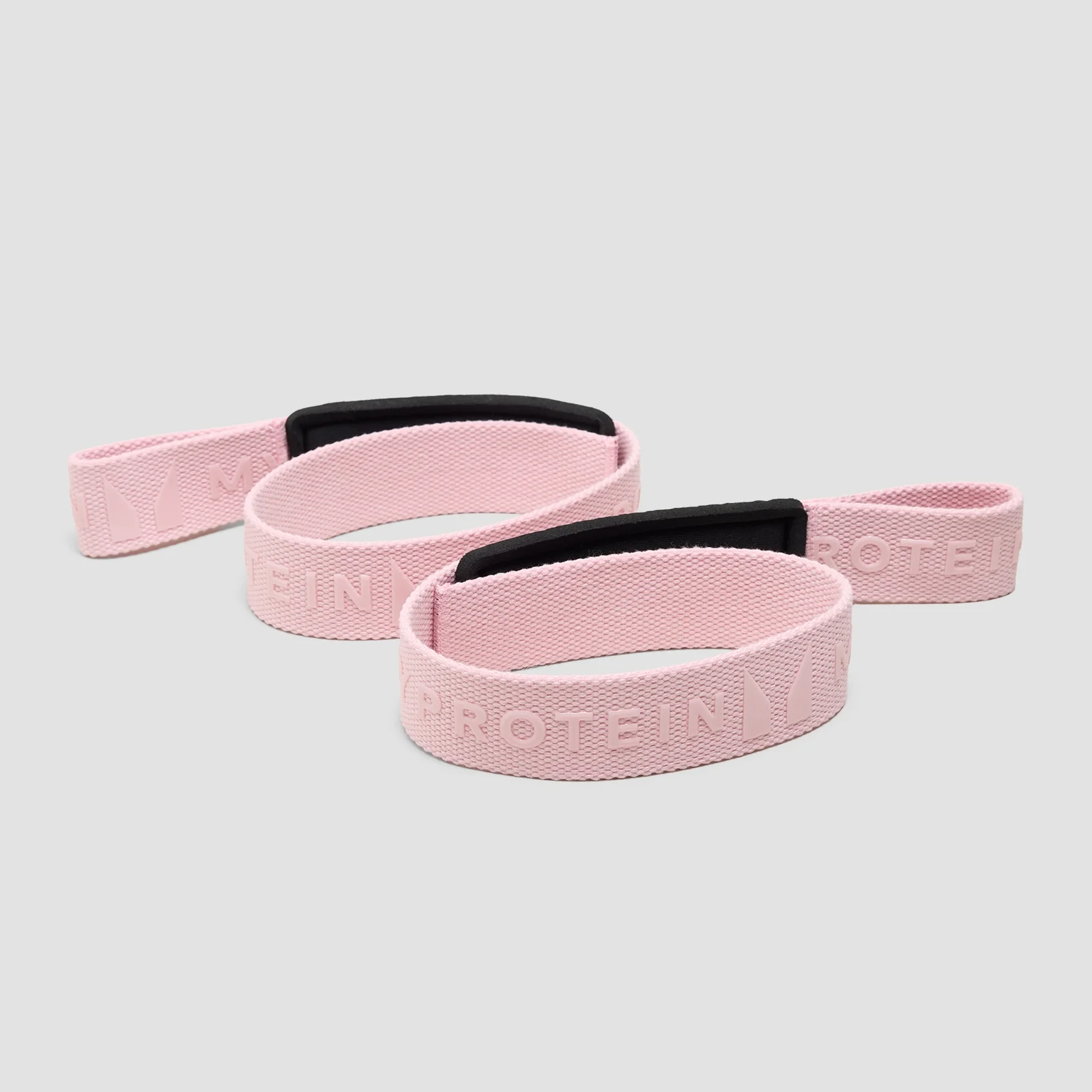 Correas de levantamiento con agarre de silicona de Myprotein - Rosa Imagen 1