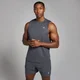 Camiseta de tirantes de entrenamiento con diseño de cuadrícula Active para hombre de MP - Gris oscuro