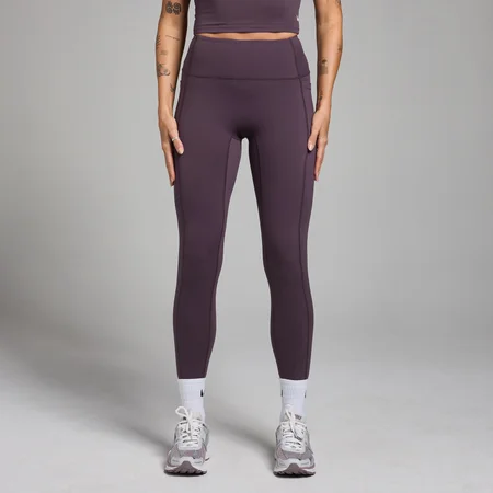 Mallas con bolsillos Active para mujer de MP - Púrpura intenso