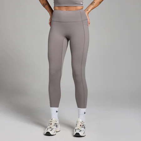 Mallas con bolsillos Active para mujer de MP - Gris frío